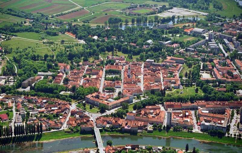 The beautiful Croatian town of Karlovac