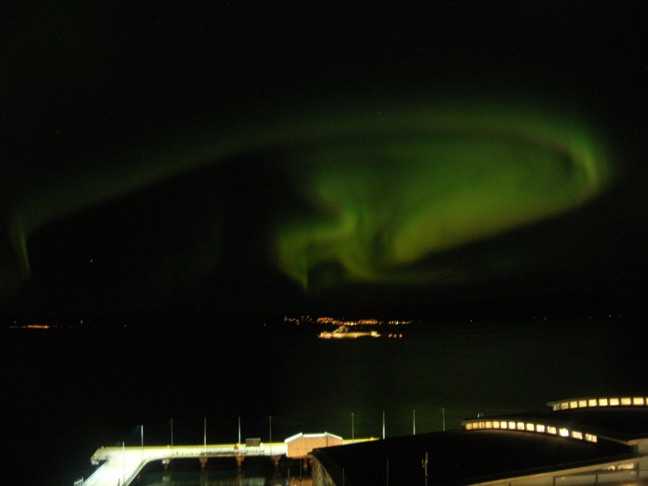 The Northern Lights over Trondheim