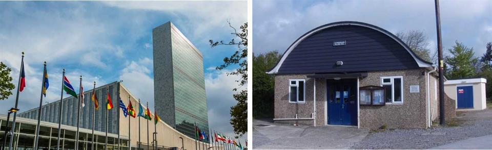 United Nations and Arne Parish buildings © Drop of Light/Shutterstock/Anatrack